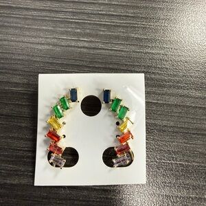 Multicolor Gemstone Earrings